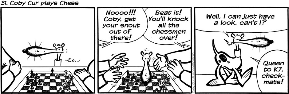 31. Coby Cur plays Chess