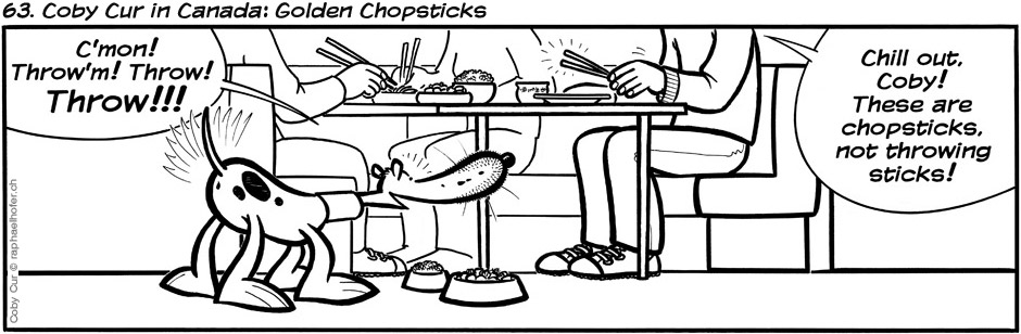 63. Coby Cur in Canada: Golden Chopsticks
