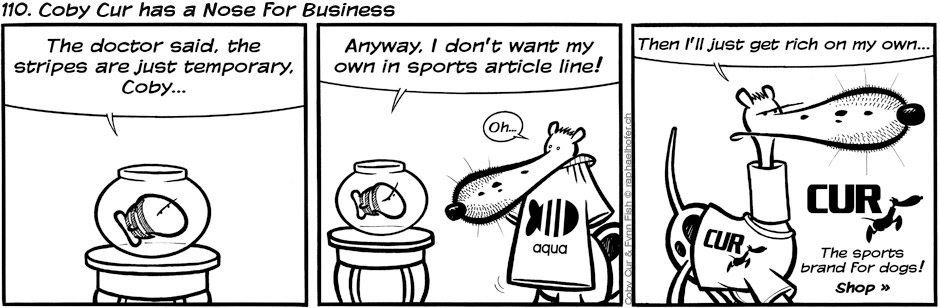 110. Coby Cur has a Nose for Business
