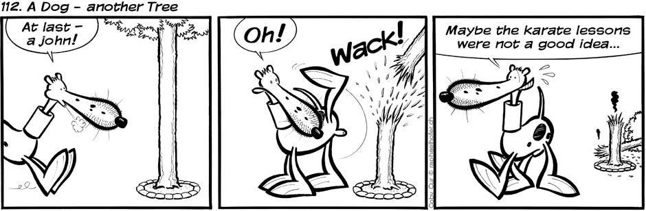 112. A Dog - another Tree