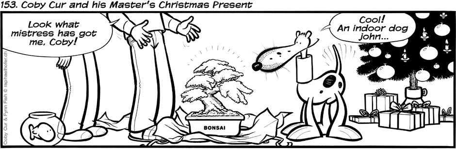 153. Coby Cur and his Master's Christmas Present 