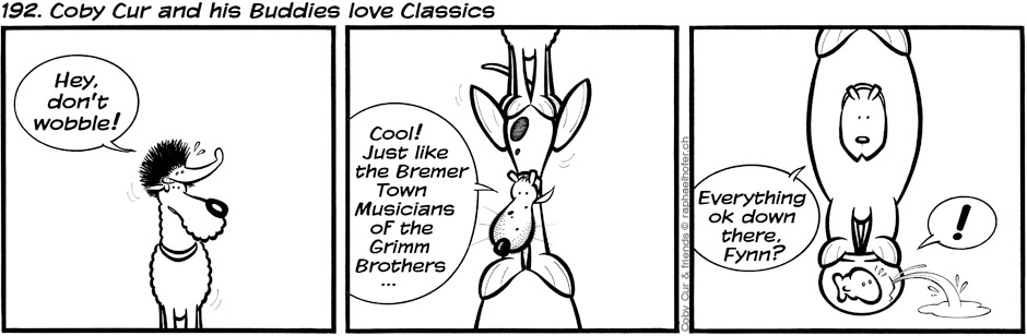 192. Coby Cur and his Buddies love Classics