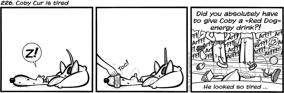 226. Coby Cur is tired