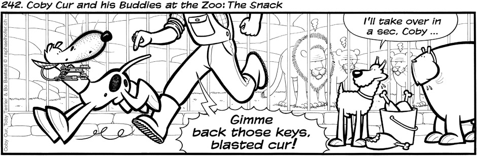 242. Coby Cur and his Buddies at the Zoo: The Snack Break