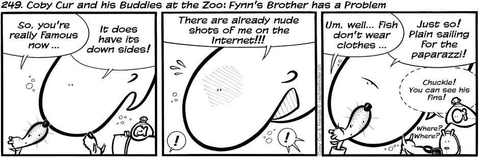 249. Coby Cur and his Buddies at the Zoo: Fynn's Brother has a Problem