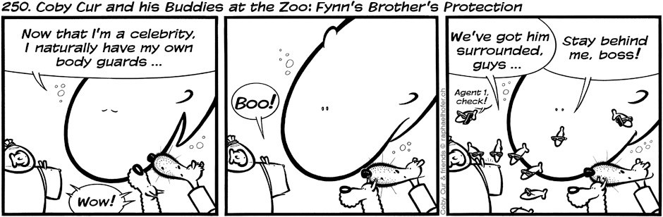 250. Coby Cur and his Buddies at the Zoo: Fynn's Brother's Protection