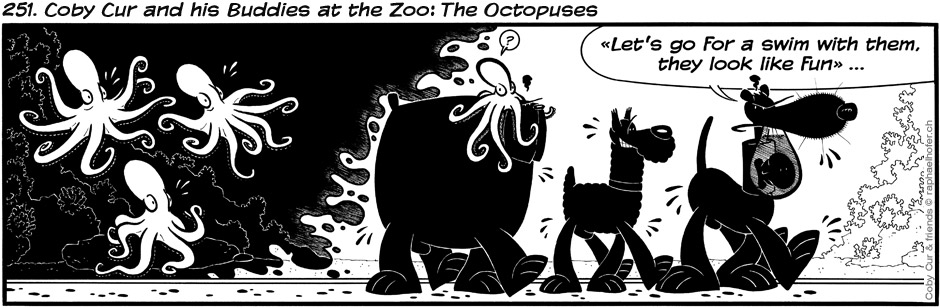 251. Coby Cur and his Buddies at the Zoo: The Octopuses