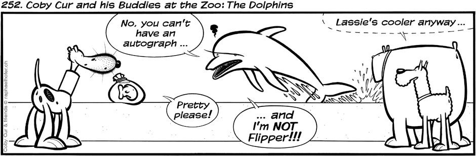 252. Coby Cur and his Buddies at the Zoo: The Dolphins