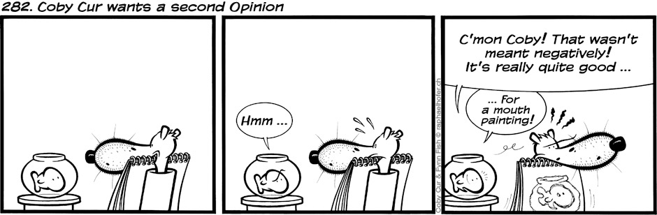 282. Coby Cur wants a second Opinion
