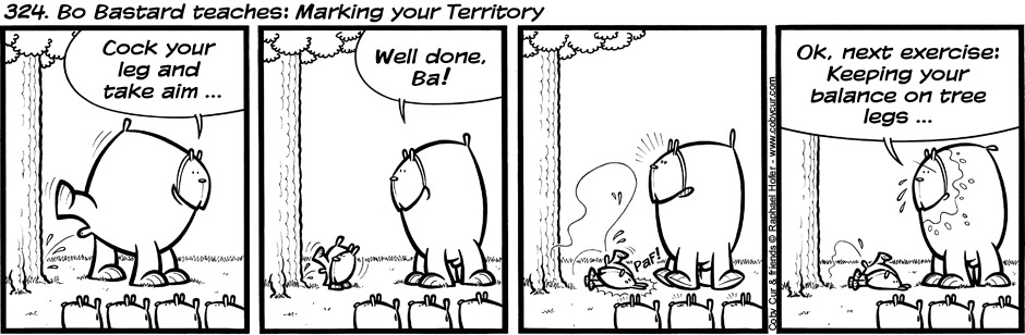 324. Bo Bastard teaches: Marking your Territory