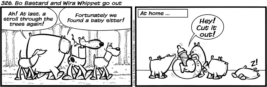 326. Bo Bastard and Wira Whippet go out